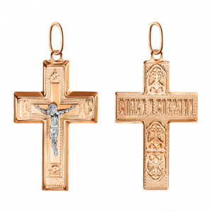 Крест 102-ОБ-26.31-11 (Золото 585)