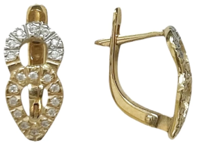 691 Серьги (Au 585)