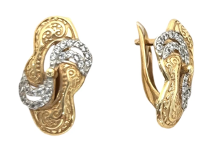 19262 Серьги (Au 585)