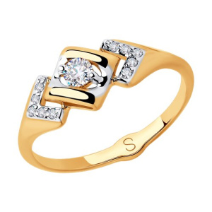 018038 Кольцо (Au 585)