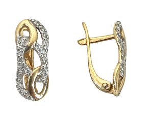 14658 Серьги (Au 585)