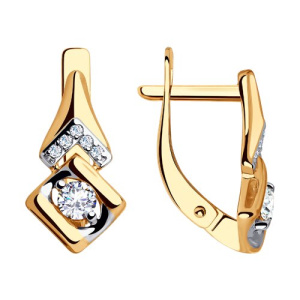 028112 Серьги (Au 585)