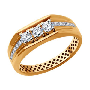 019481 Кольцо (Au 585)