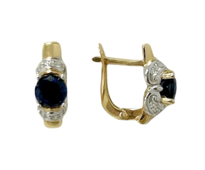 14557 Серьги (Au 585)