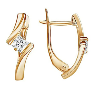 18446 Серьги (Au 585)