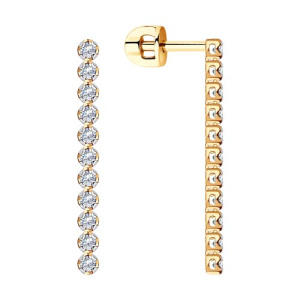 029765 Серьги (Au 585)