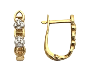 16636 Серьги (Au 585)