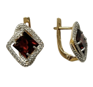 18258 Серьги (Au 585)