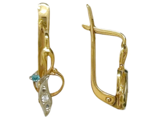 23597 Серьги (Au 585)