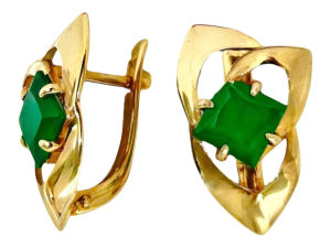 19365 Серьги (Au 585)