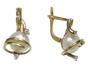 665 Серьги (Au 585)