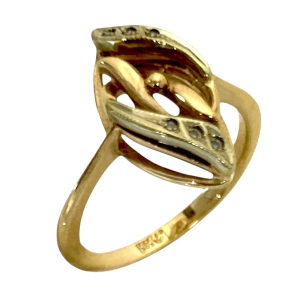 744 Кольцо (Au 585)