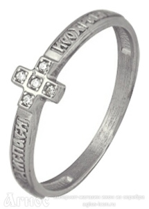 Кольцо "Адамант" сер.925% .