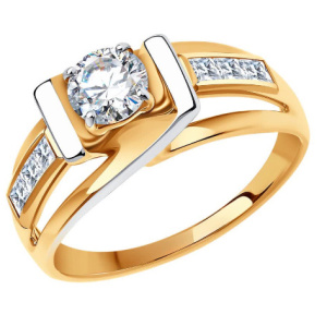 018591 Кольцо (Au 585)