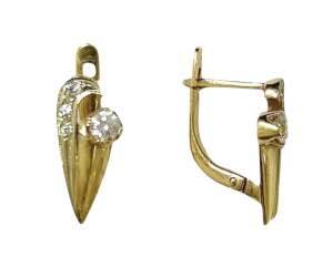 1343 Серьги (Au 585)