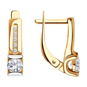 0200088 Серьги (Au 585)