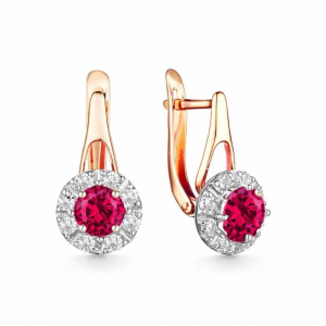 16027 Серьги (Au 585)