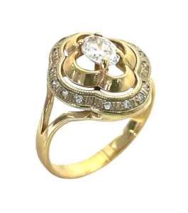 754 Кольцо (Au 585)