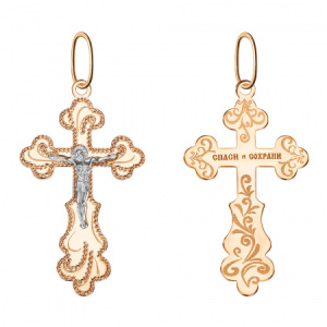 Крест 102-ИХ-26.13-06 (Золото 585)