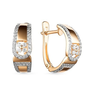 с4695 Серьги (Au 585)