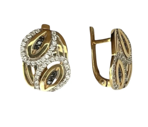 14825 Серьги (Au 585)