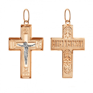 Крест 102-ОБ-32.31-11 (Золото 585)