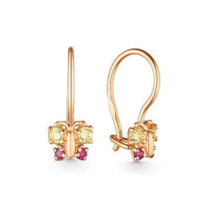 21297 Серьги (Au 585)