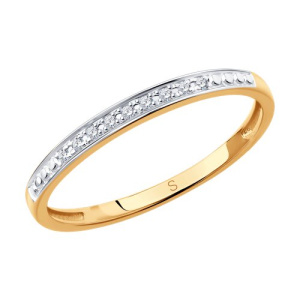 1011806 №23 158 Кольцо (Au 585)