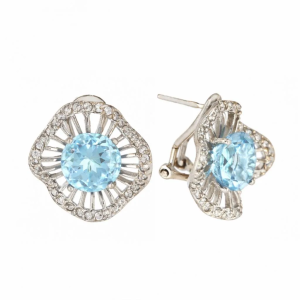 Серьги "Силвер" сер925%