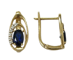 19371 Серьги (Au 585)