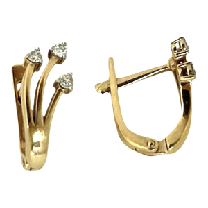 1559 Серьги (Au 585)