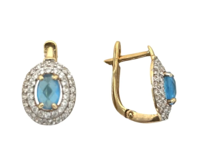 14865 Серьги (Au 585)