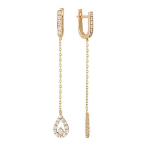 13519 Серьги (Au 585)