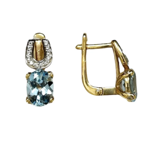 16446 Серьги (Au 585)