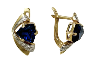 16459 Серьги (Au 585)