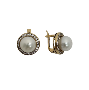 10100 Серьги (Au 585)