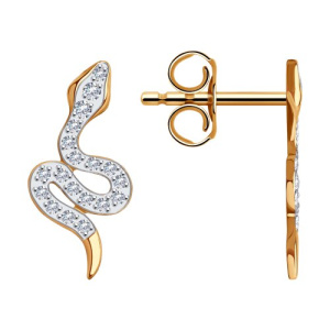 029770 Серьги (Au 585)