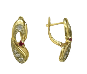 1331 Серьги (Au 585)