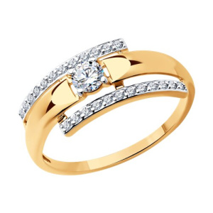 019173 Кольцо (Au 585)