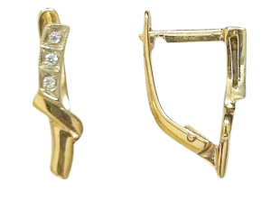 683 Серьги (Au 585)