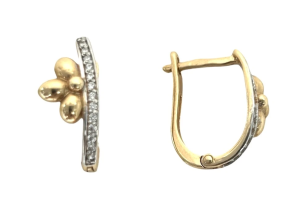 21281 Серьги (Au 585)