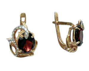 19353 Серьги (Au 585)