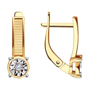 51-120-01570-1 Серьги (Au 585)