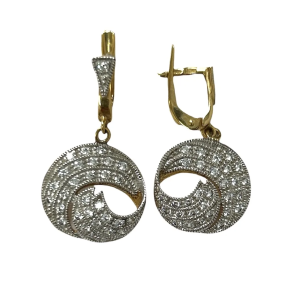 8689 Серьги (Au 585)