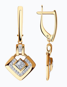 24145 Серьги (Au 585)