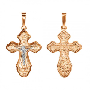 Крест 102-ОБ-19.28-11 (Золото 585)