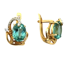 16704 Серьги (Au 585)