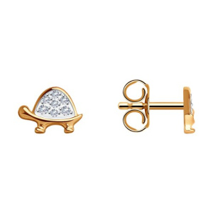 029743 Серьги (Au 585)