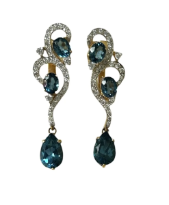 21304 Серьги (Au 585)