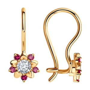 024794 Серьги (Au 585)